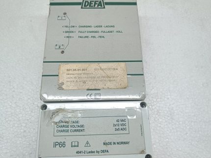 DEFA 2x5A 42VAC LIFEBOAT CHARGER 700110 4041LBC IP66 - FAST SHIPPING