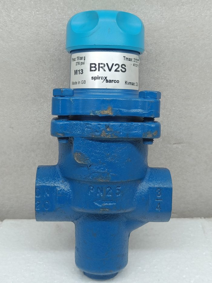 SPIRAX SARCO BRV2S 3-4_ NPT PRESSURE REGULATOR 19 BAR 276 PSI